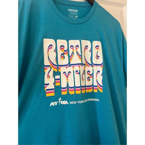 NEW BALANCE NYRR RETRO 4-MILER T-SHIRT - 2023 - Picture 3 of 9